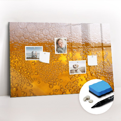Magnetic writing board Beer