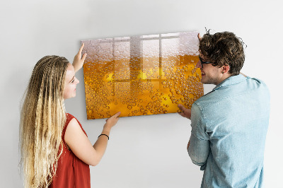 Magnetic writing board Beer