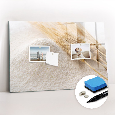 Magnetic erase board Flour