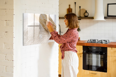 Magnetic board for writing Flour