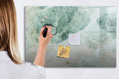 Magnetic erase board Marble surface