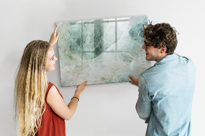 Magnetic erase board Marble surface