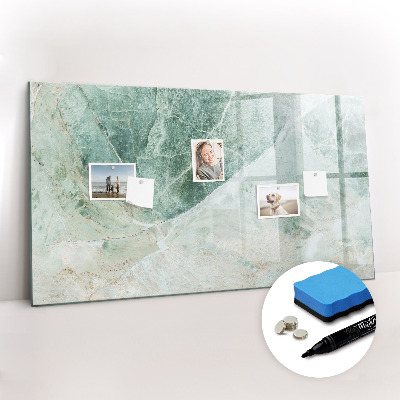 Magnetic erase board Marble surface