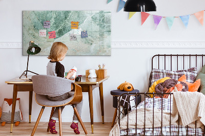 Magnetic erase board Marble surface