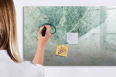 Magnetic erase board Marble surface