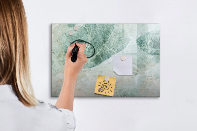 Magnetic erase board Marble surface