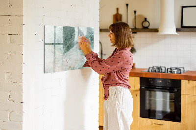 Magnetic board for drawing Marble Surface