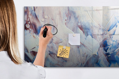 Magnetic erase board Brush movements