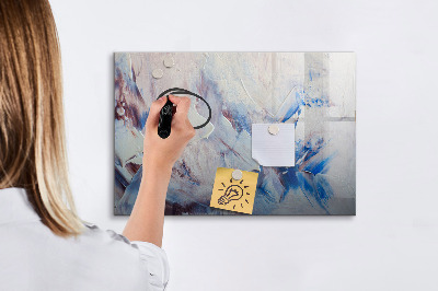Magnetic erase board Brush movements