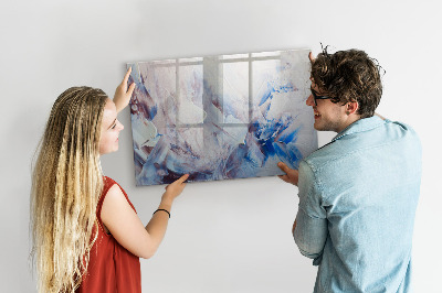 Magnetic erase board Brush movements