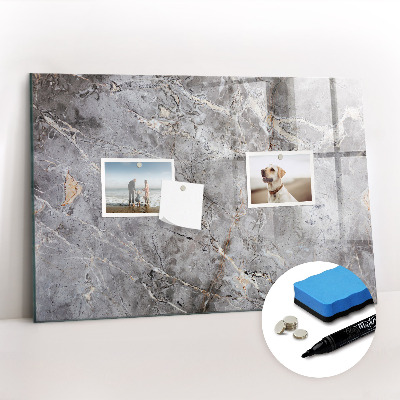 Magnetic board for drawing Marble pattern