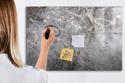 Magnetic board for drawing Marble pattern