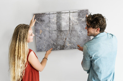 Magnetic board for drawing Marble pattern