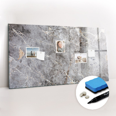 Magnetic board for drawing Marble pattern