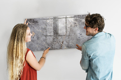 Magnetic board for drawing Marble pattern
