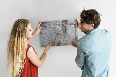 Magnetic board for drawing Marble pattern
