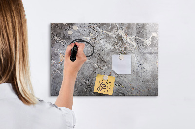 Magnetic board for drawing Marble pattern