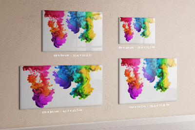 Magnetic erase board Rainbow of colors