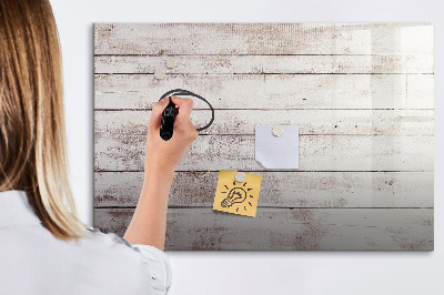 Magnetic drawing board Wood plank pattern