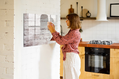 Magnetic drawing board Wood plank pattern