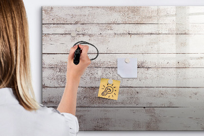 Magnetic drawing board Wood plank pattern