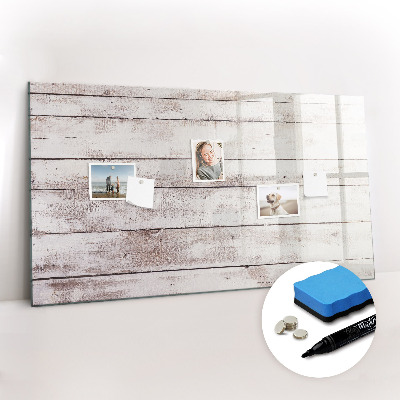 Magnetic drawing board Wood plank pattern