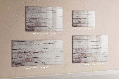 Magnetic drawing board Wood plank pattern
