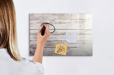 Magnetic drawing board Wood plank pattern