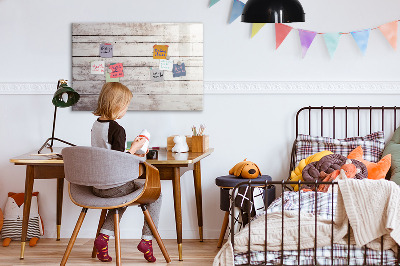 Magnetic drawing board Wood plank pattern