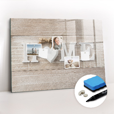 Magnetic erase board The inscription house