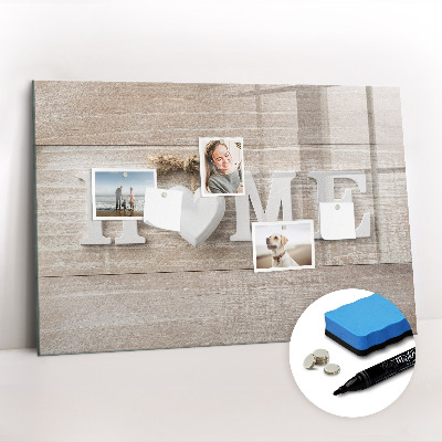 Magnetic erase board The inscription house