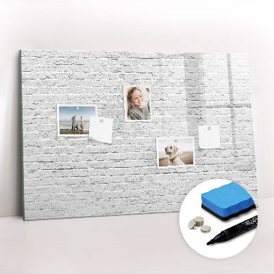 Magnetic board for drawing Brick Wall