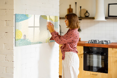 Magnetic drawing board Patterned frame