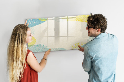 Magnetic erase board Pattern frame