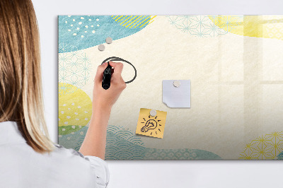 Magnetic drawing board Pattern frame