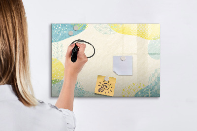 Magnetic drawing board Patterned frame