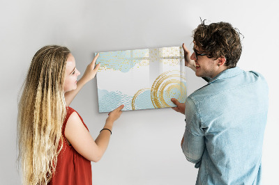 Magnetic erase board Decorative pattern