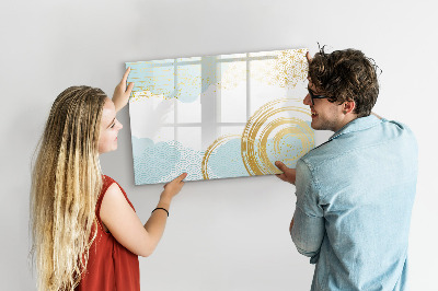 Magnetic erase board Decorative pattern