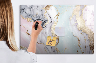 Magnetic writing board Marble