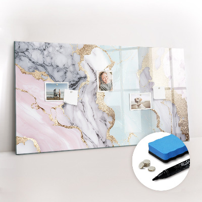 Magnetic writing board Marble