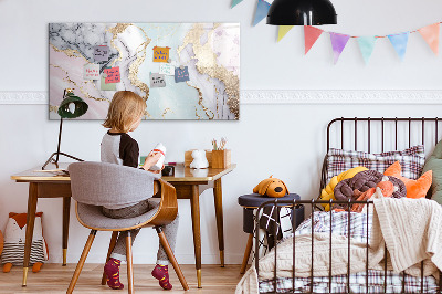 Magnetic drawing board Marble