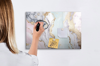 Magnetic drawing board Marble