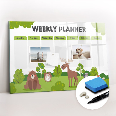 Magnetic drawing board Lesson Planner