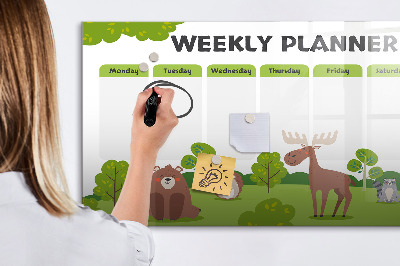 Magnetic writing board Lesson Plan