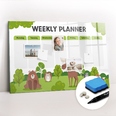 Magnetic drawing board Lesson Planner