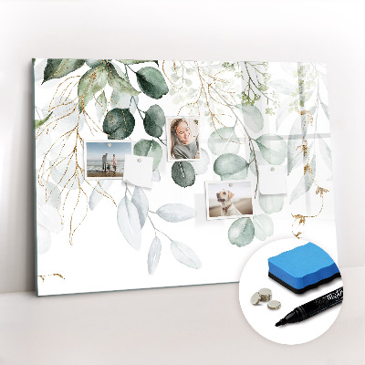 Magnetic writing board Hanging plants