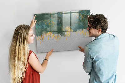 Magnetic erase board Decorative pattern