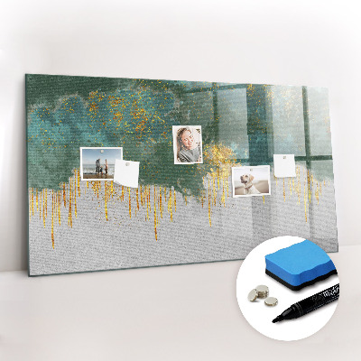 Magnetic erase board Decorative pattern