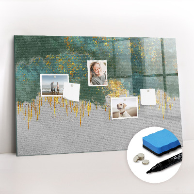 Magnetic erase board Decorative pattern