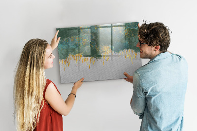 Magnetic erase board Decorative pattern